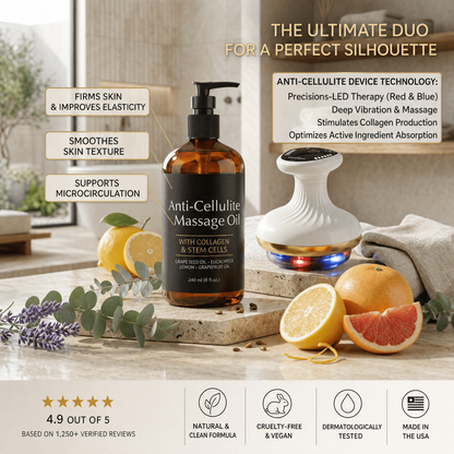 Celluvia - Cellulite Massage Oil